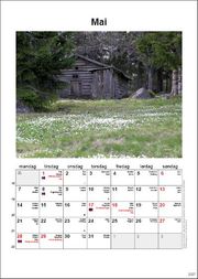 Norwegian calendar example